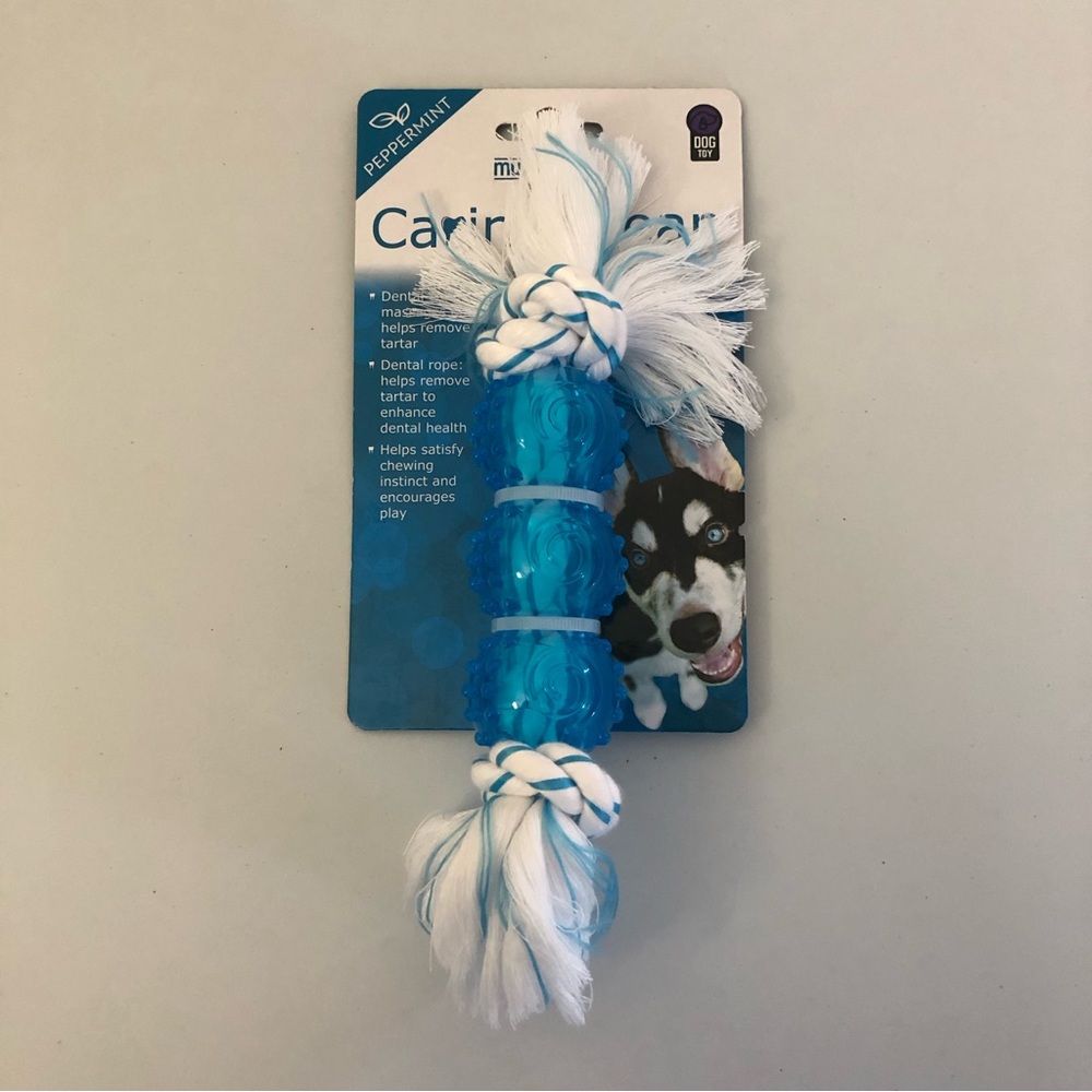 Canine Clean Dog Dental Chew Toy Peppermint Brand New